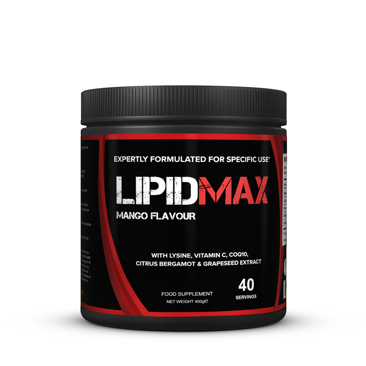 LipidMAX - 40 servings – Strom Sports Nutrition