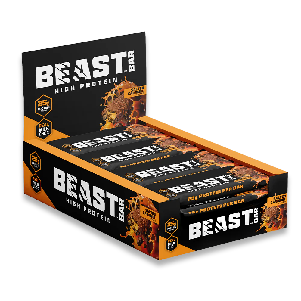 Beast Bar Salted Caramel Box of 12