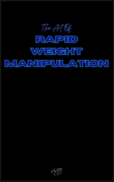The Art of Rapid Weight Manipulation