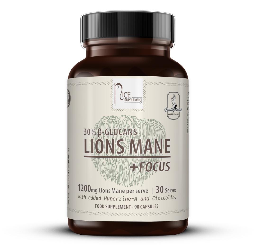 LIONS MANE + FOCUS // 90 capsules