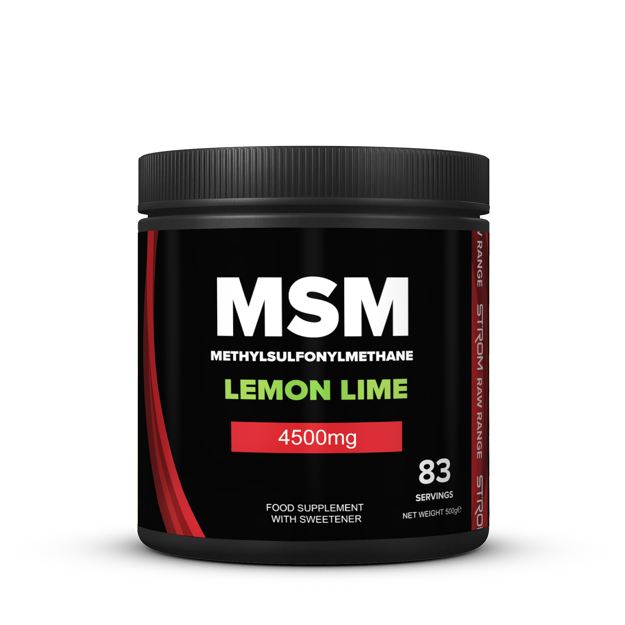 MSM (Methylsulfonylmethane) 4500mg - 83 servings – Strom Sports Nutrition