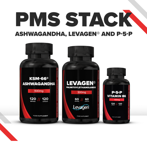 PMS Bundle (Ashwagandha, Levagen® & P-5-P)