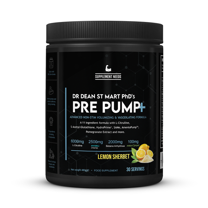 Supplement Needs - Pre Pump+