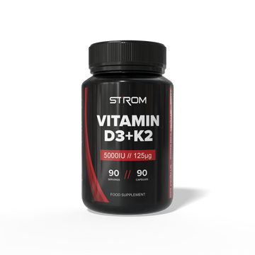 VITAMIN D3+ K2 - 90 caps