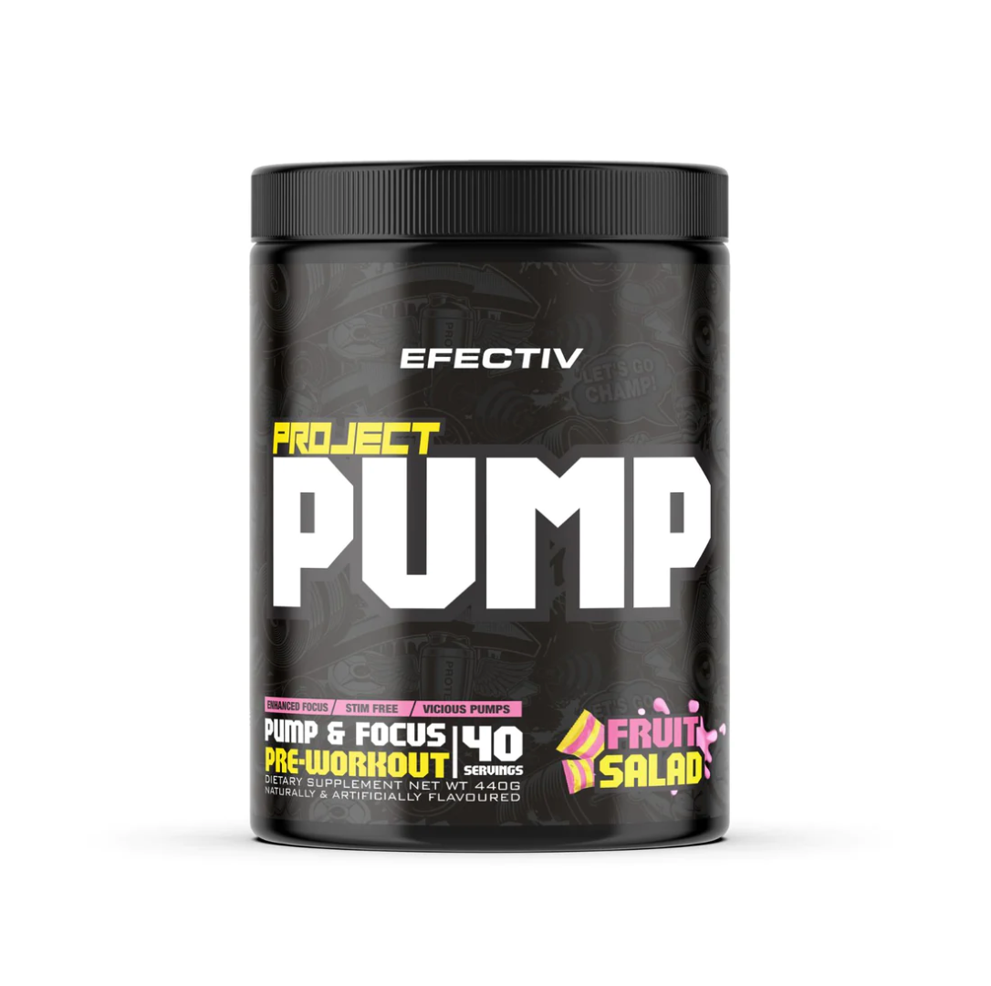 Efectiv Nutrition Project PUMP Pre Workout – Strom Sports Nutrition