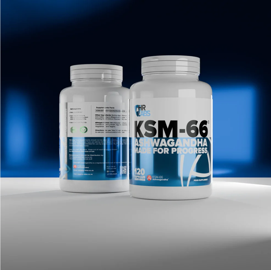 HR LABS KSM66® Ashwagandha - 120 servings