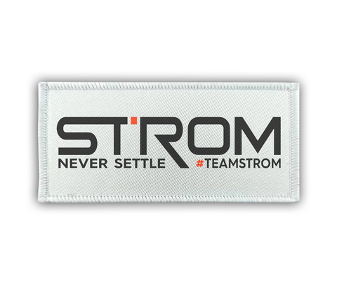 STROM NEVER SETTLE Patch