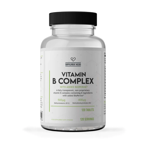 SUPPLEMENT NEEDS VITAMIN B COMPLEX - 120 TABS