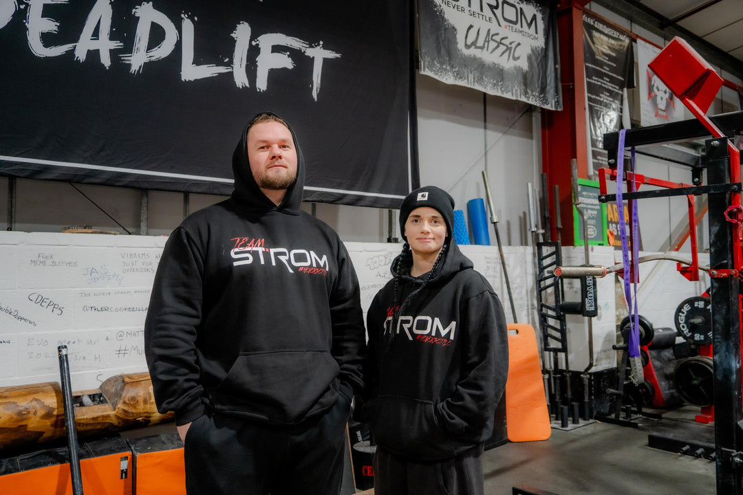 TEAM STROM Heavyweight Oversized Hoodie + FREE STRAPS