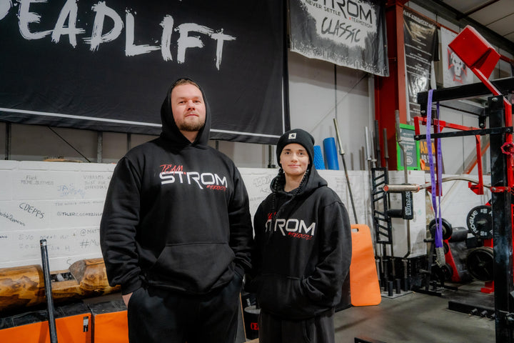 TEAM STROM Heavyweight Oversized Hoodie + FREE STRAPS