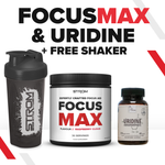 FocusMAX + Uridine Monophosphate + FREE SHAKER Bundle