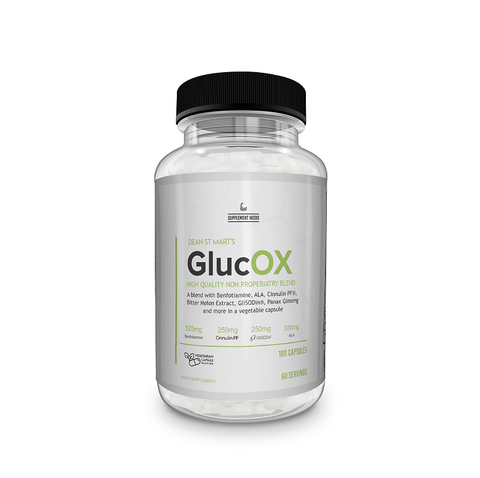 Supplement Needs GlucOX 180 caps - 60 servings
