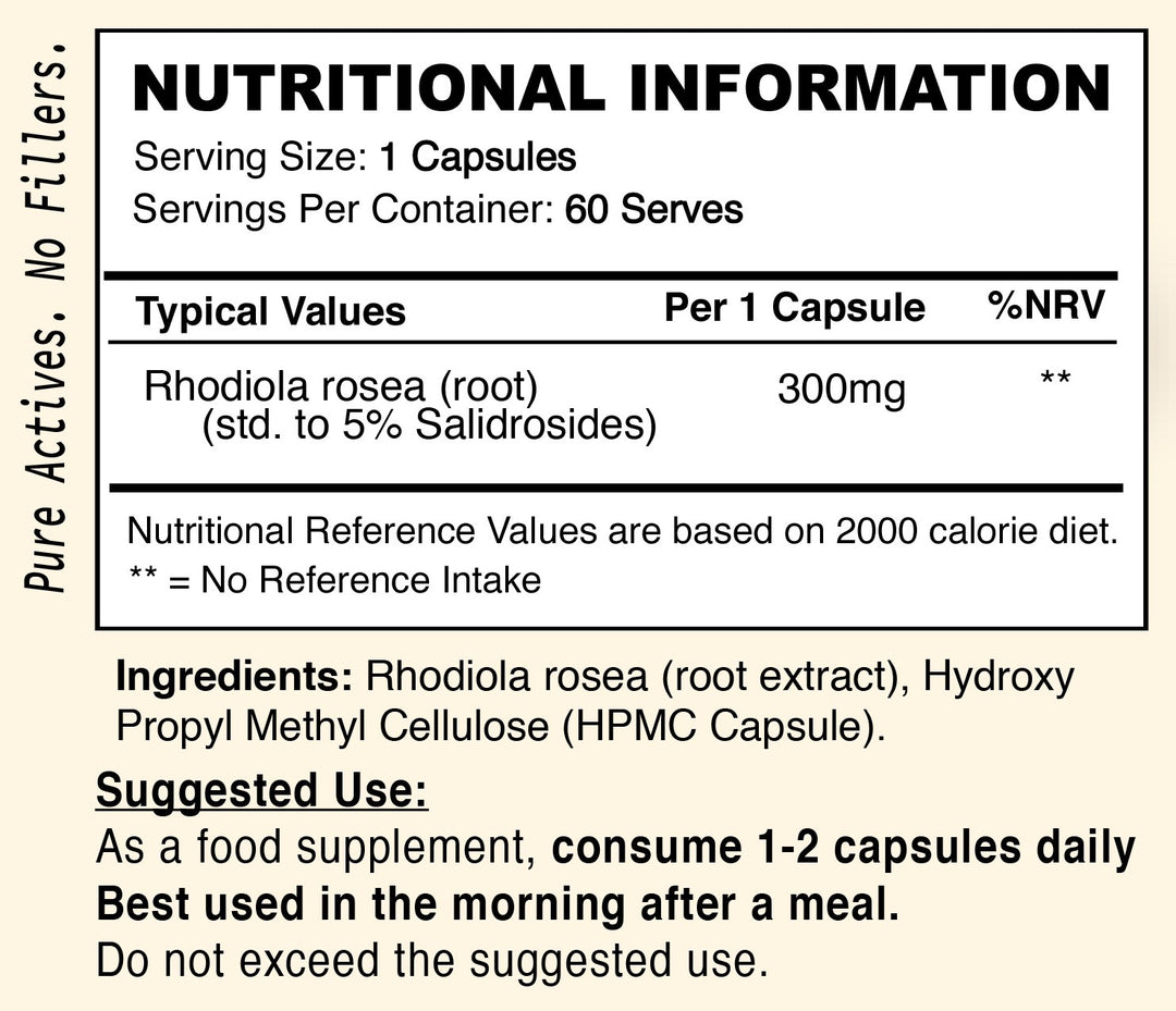 RHODIOLA ROSEA // 300mg